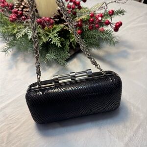 Elegant Black Clutch Bag from White House Black Market